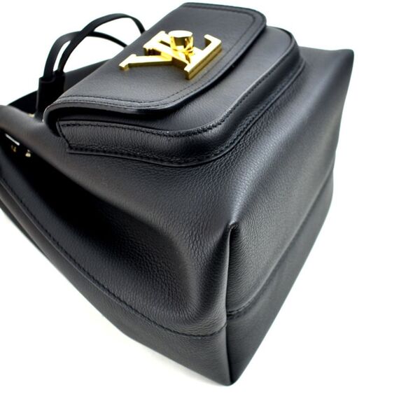 Louis Vuitton LockMe Bucket NV Shoulder Shoulder Bag Noir Black - Picture 3 of 10